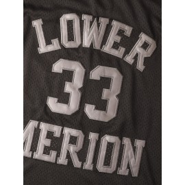 Stitched #33 Black Basketball Jersey