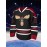 Men's #00 Black & Red Ice Hockey Jersey - Embroidered