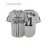 Men'S V-neck Baseball Jersey # 11 Gray Embroidered Breathable Lightweight, Perfect For Training And Casual Wear Size S-3XL
