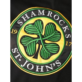 Men'S #3 Embroidery Ice Hockey Jersey, Vintage Stripe V Neck Long Sleeve Uniform Hockey Shirt For Training Competition Festival Party Gift