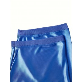 1pc Men'S #7 Blue V-Neck American Football Jersey - Polyester Knit Sports Top with Slight Stretch, Embroidered, Loose Fit for Training, Casual & Outdoor Activities - Universal Fit for Teens & Adults