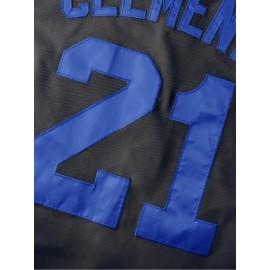 Men'S # 21 Baseball Jersey Breathable Button V-neck Loose Fit Suitable For Training, Games, And Casual Wear S-3XL Striped Sweatshirt Durable Embroidery