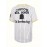 Letter And Number 12 Embroidery, Men's Short Sleeve V-neck Striped Baseball Jersey, Comfy Top for Training And Competition