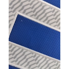 Men's Gradient Color #3 Baseball Shirt - Loose Fit V-Neck Short Sleeve with Embroidered Lettering, Breathable Sportswear for Casual Streetwear, Outdoor Activities & All-Season Comfort (Machine Washable), Athletic Leisurewear, Durable Sportswear