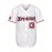 Men'S Dominican #13 White Baseball Jersey - Classic Retro Design, Breathable Polyester Short Sleeve Shirt for Sports, Training & Casual Wear