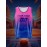 [Loose Basketball Jersey] Custom Sleeveless Basketball Jersey Shirt, Loose & Breathable | Boys Personalized Ocean Waves Pattern Top For Sports & Exercise