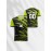 Customizable Youngsters' Soccer Jersey - V-Neck, Comfort Fit with Personalized Name & Number, Black/Green Camo Design, Ideal for Sports, Leisure & Outdoor Activities, Machine Washable, Soccer Accessories
