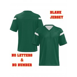 Custom Plus-Size Women's Football Jersey - Personalized Team Name & Number, Vibrant Teal V-Neck Summer Sportswear, Breathable Athletic Top for Sports Meetings, Travel Photo Shoots