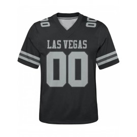 Customizable Plus Size Football Shirt for Women - Personalized Name & Number, V-Neck Short Sleeve, Breathable Summer Sports Jersey, Los Angeles City Team Gift, Football Jersey, Casual Wear, Sporty Design, Comfortable Fit, PLUS SIZE