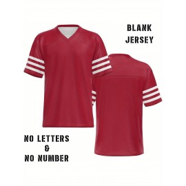 Women's Custom Football Jersey - Personalized Soccer-like sportswear, V-Neck Non-Stretch Tee, Team & Number Customization, Dark Green & Black Color Block for Football, Soccer, Casual Sports - Plus-Size Athletic Shirt, Comfortable Fit