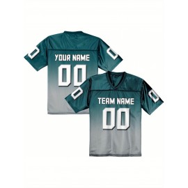 Custom Football Jersey Replica - Personalized Team Name& Number, Fan Gift Shirt for Women, Sizes 1XL-6XL, Ideal for Sports, Events& Casual Wear